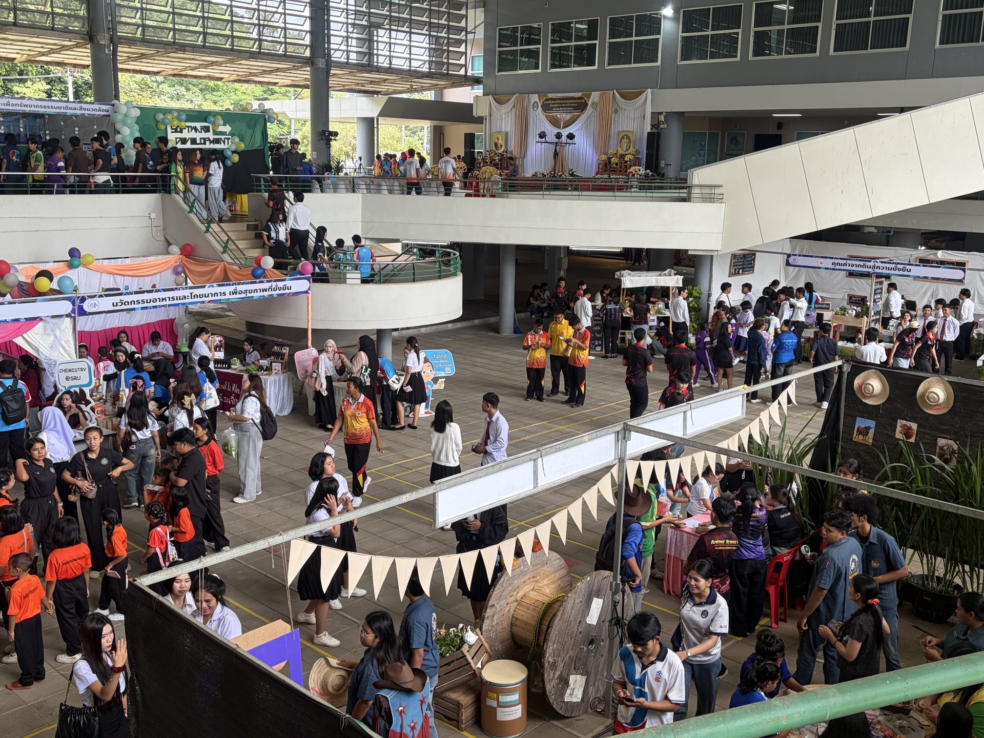 บรรยากาศงานสัปดาห์วิทยาศาสตร์ วันที่ 18 สิงหาคม 2569